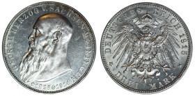 Niemcy, Księstwo Saksonia-Meiningen, Jerzy II, 3 Marki Monachium 1915
