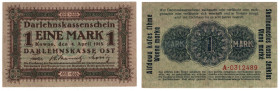 Kowno, 1 marka 1918, seria A