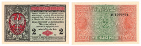 2 marki polskie 1916, Generał, seria B