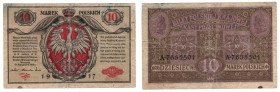 10 marek polskich 1916, seria A, GENERAŁ