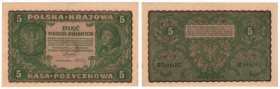 Polska, 5 marek polskich 1919, II Serja EC