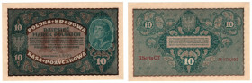 Polska, 10 marek polskich 1919, II Serja CT