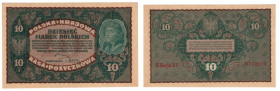 Polska, 10 marek polskich 1919, II Serja FJ