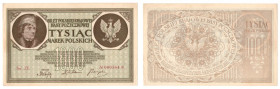 Polska, II RP, 1000 marek polskich 1919, Ser. ZE