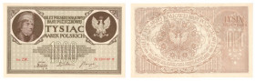 Polska, II RP, 1000 marek polskich 1919, Ser. ZW