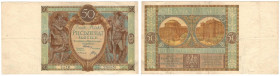 50 złotych 1929, seria EM
