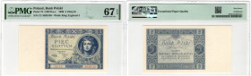 5 złotych 1930, seria CU 2-ga max nota