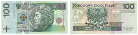 Polska, 100 złotych, 1994, Seria YC - seria zastępcza