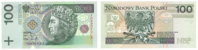 Polska, 100 złotych, 1994, Seria YH - seria zastępcza