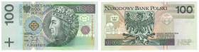 Polska, 100 złotych, 1994, Seria YJ - seria zastępcza