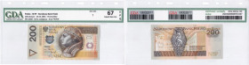Polska, 200 złotych 1994, seria YB - zastępcza