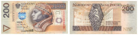 Polska, 200 złotych, 1994, Seria ZA - seria zastępcza