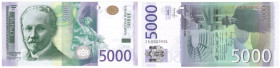 Serbia, 5000 dinara 2016, seria ZA - zastępcza