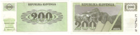 Słowenia, 200 tolarjev 1990(91)