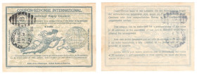 Stany Zjednoczone, International Reply Coupon, 6 cents 1915