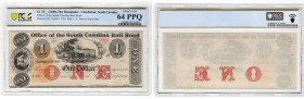 Stany Zjednoczone Ameryki (USA), 1 dollar, Office of the SOUTH CAROLINA Rail Road