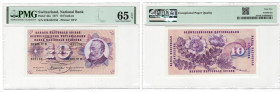 Szwajcaria, 10 Franken, 1977
