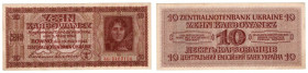 Ukraina, 10 Karbowanez, 1942