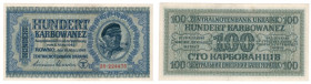 Ukraina, 100 Karbowanez, 1942