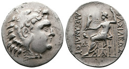 Macedon, kings. Alexander III ‘the Great’, 336-323 BC. AR Tetradrachm (32.3 mm, 15.95 g.). Mesambria mint, circa 150-125 BC. Head of Herakles to right...