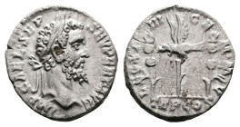 Septimius Severus, AD 193-211. AR 'Legionary' AR Denarius (16 mm, 2.05 g.). Rome mint, 193-194 AD. IMP CAE L SEP SEV PERT AVG, laureate head of Septim...