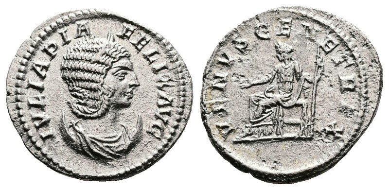 Julia Domna, AD 193-217. AR Antonininanus (23.6 mm, 4.17 g.). Rome mint, struck ...
