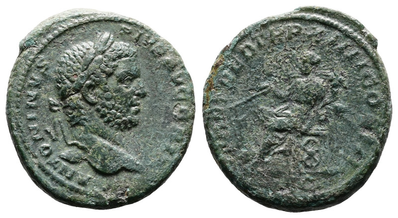 Caracalla, AD 198-217. AE As (25.4 mm, 11.72 g.). Rome, 211 AD. ANTONINVS PIVS A...