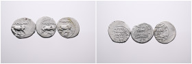 Greek Coins, Selection of Three Coins of one of the Most Important llyrian cities- Apollonia, circa. 200-80 BC. With different magistrates. Fine-Very ...