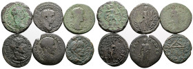 Roman Provincial. Selection of Six Bronze coins of Deultum. Fine. SOLD AS SEEN, NO RETURN!
