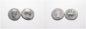 Roman Imperial, Selection of Two Silver Denarii of Domitian as Caesar. Fine. SOLD AS SEEN, NO RETURN!