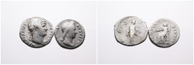 Roman Imperial, Selection of Two Silver Denarii of Hadrian and his wife Sabina. Very Fine-Fine. SOLD AS SEEN, NO RETURN