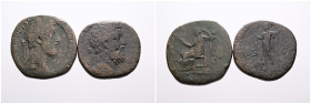 Roman Imperial, Selection of Two Bronze Sestertii Commodus. Fine, almost very fine. SOLD AS SEEN, NO RETURN!