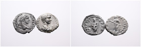 Roman Imperial, Selection of Two Silver Denarii of Caracalla (2) as Caesar and as Augustus. Very Fine. SOLD AS SEEN, NO RETURN!
