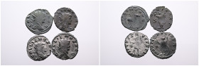Roman Imperial, Selection of Four Billon Antoniniani of Gallienus. Very Fine- Good Very Fine. SOLD AS SEEN, NO RETURN!