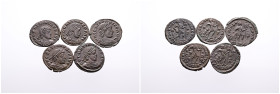 Roman Imperial, Selection of Six Bronze Majorina of Gratian (5). Good Very Fine. SOLD AS SEEN, NO RETURN!