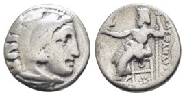 KINGS of MACEDON. Alexander III The Great. (336-323 BC).Drachm.

Condition : Good very fine.
Weight : 4,07 gr
Diameter : 16,93 mm