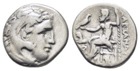 KINGS of MACEDON. Alexander III The Great.(336-323 BC).Drachm.

Condition : Good very fine.
Weight : 4,08 gr
Diameter : 16,92 mm