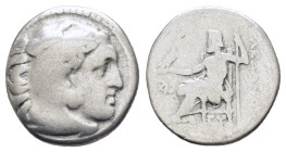 KINGS of MACEDON. Alexander III The Great.(336-323 BC).Drachm.

Condition : Good very fine.
Weight : 4,08 gr
Diameter : 17,64 mm