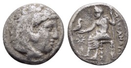 KINGS of MACEDON. Alexander III The Great.(336-323 BC).Drachm.

Condition : Good very fine.
Weight : 4,09 gr
Diameter : 16,12 mm