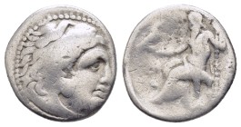 KINGS of MACEDON. Alexander III The Great.(336-323 BC).Drachm.

Condition : Good very fine.
Weight : 4,13 gr
Diameter : 17,82 mm