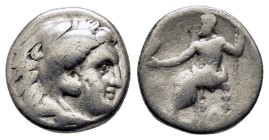 KINGS of MACEDON. Alexander III The Great.(336-323 BC).Drachm.

Condition : Good very fine.
Weight : 4,16 gr
Diameter : 15,66 mm