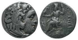 KINGS OF MACEDON. Alexander III 'the Great' (336-323 BC). Drachm.

Condition : Good very fine.
Weight : 3,91 gr
Diameter : 15,24 mm