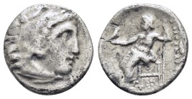 KINGS OF MACEDON. Alexander III 'the Great' (336-323 BC). Drachm.

Condition : Good very fine.
Weight : 4,00 gr
Diameter : 17,72 mm