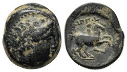 KINGS OF MACEDON. Philip III Arrhidaios (323-317 BC). Ae Unit.

Condition : Good very fine.
Weight : 6,63 gr
Diameter : 17,92 mm