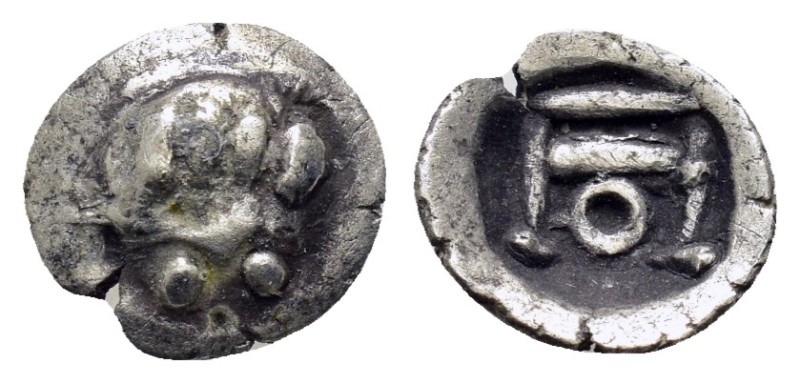 ASIA MINOR. Uncertain mint. (BC 550-520).Obol.

Condition : Good very fine.
W...