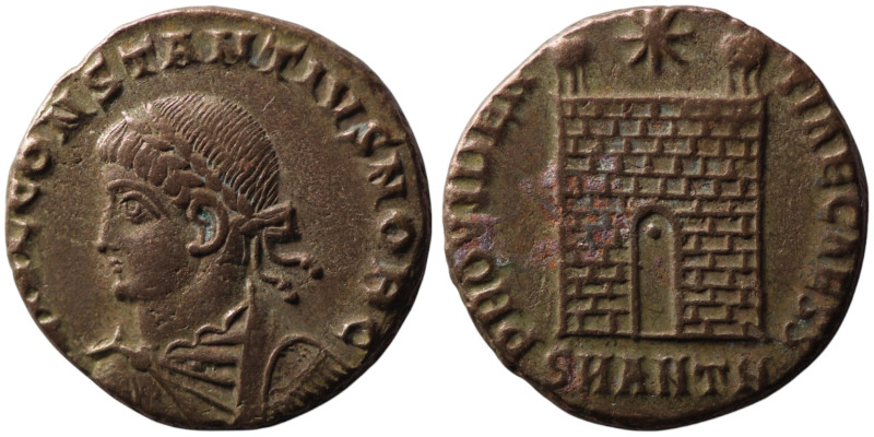 Constantius II, Caesar (AD 324-337). Antioch
AE Follis (18mm, 3,23g)