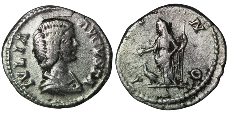 Julia Domna, Augusta (AD 193-217). Rome
AR Denarius (19mm, 2,98g)