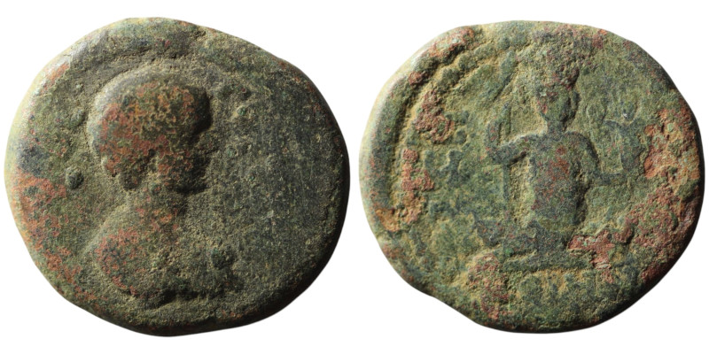 DECAPOLIS. Dium. Geta, Caesar (AD 198-209)
AE Bronze (25mm, 10,19g)