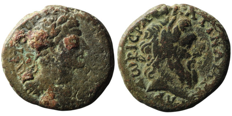 PHOENICIA. Dora. Hadrian (AD 117-138)
AE Bronze (25mm, 10,50g)