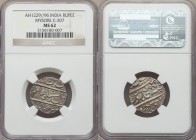Mysore. British Protectorate Rupee AH 1229 Year 96 (sic) MS62 NGC, Mysore mint, KM-C207. A beautiful near choice example, the surfaces crisscrossed wi...